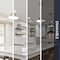 Luxrite A19 GU14 LED Light Bulbs 9W 60W Equivalent 800LM 5CCT 2700K-5000K Dimmable GU24 Base, 4PK LR21466-4PK - alternate 7